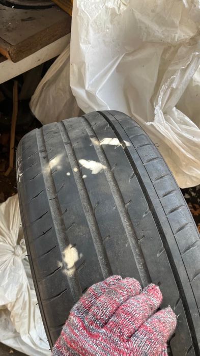 Шины разноразмерные