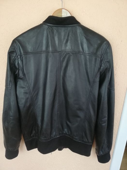 Geaca piele bărbati Zara Man L bomber