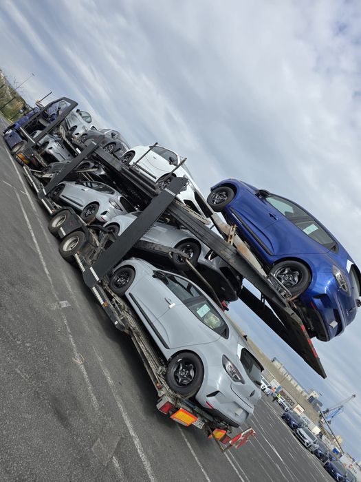 VOLVO FM 460, Remorca Lohr