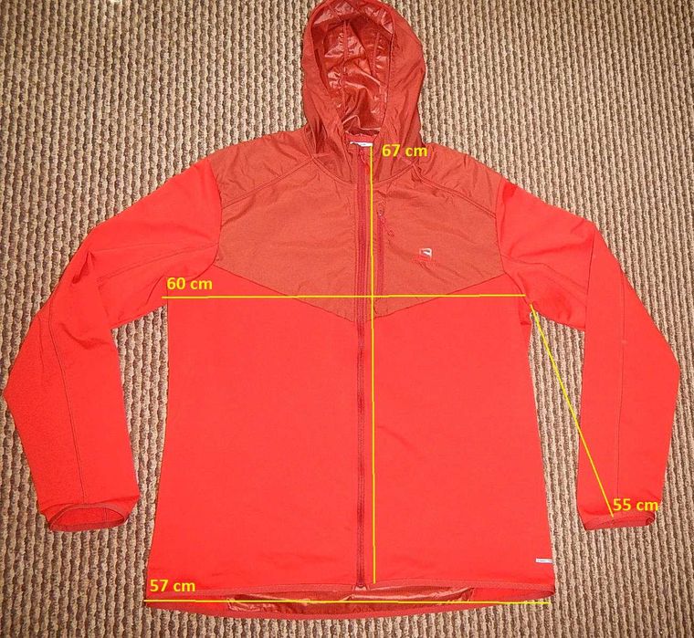 Geaca Salomon hibrid fleece/foita. Marimea XL-Men.
