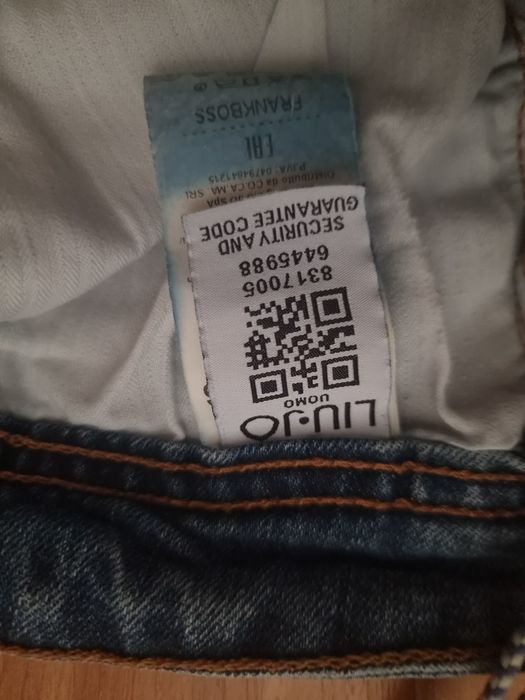 Blugi bărbați Liu Jo Uomo - Model Frankboss (Slim Fit / Slim T), Mărimea 32