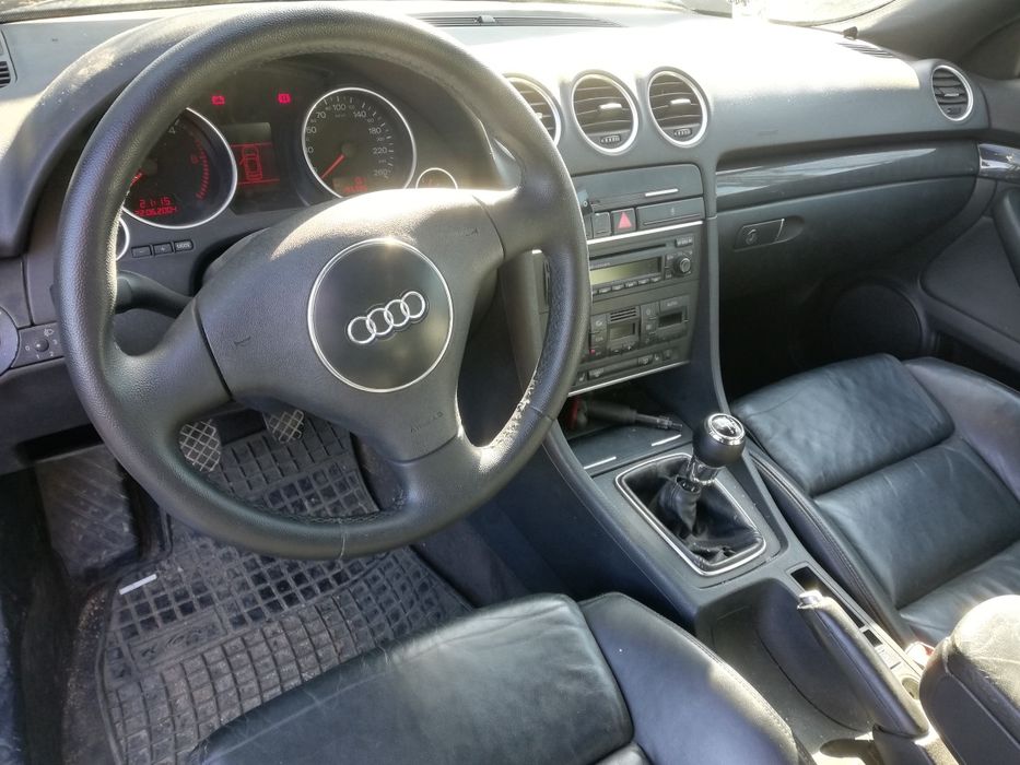 Ауди а4 2.5 tdi  кабриолет на части 2004година