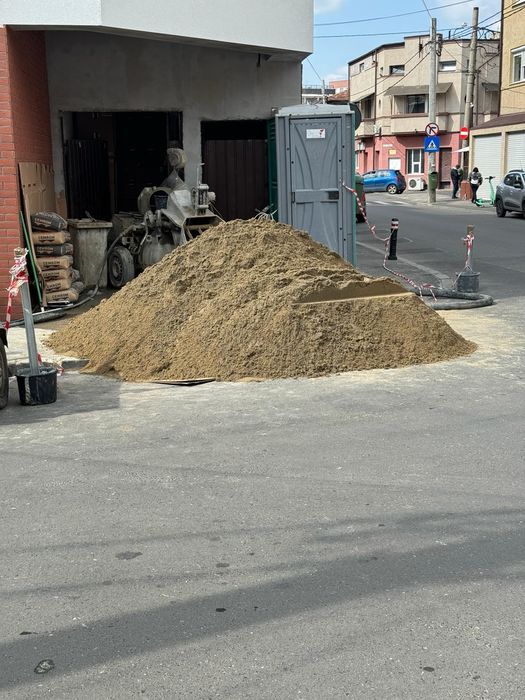 Nisip balastru mărgăritar sort concasat  Ilfov București sector 1 2 3