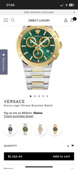 Ceas versace original!!