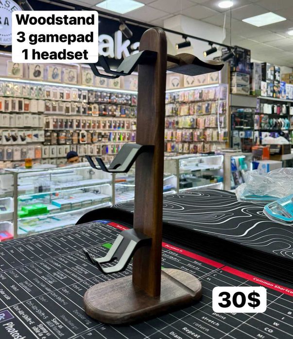 a28electronics ( holder ) держатель для наушников и ждойстика