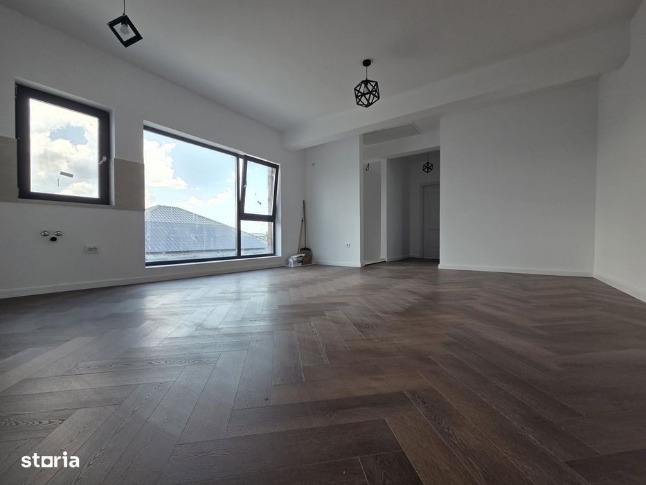 Apartament la casa, 2 camere teren 60 mp incalzire pardoseala parcare