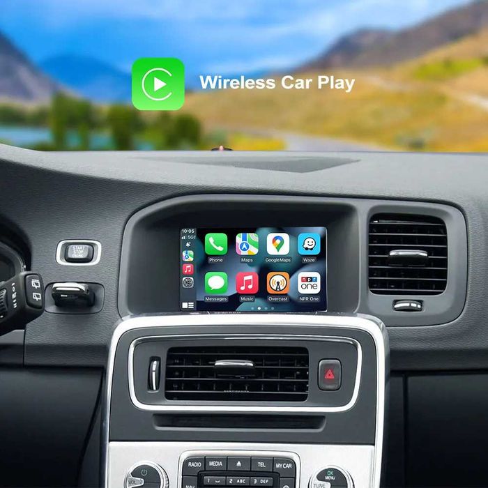 Volvo Безжичен Apple Carplay Android Auto System MMI BOX