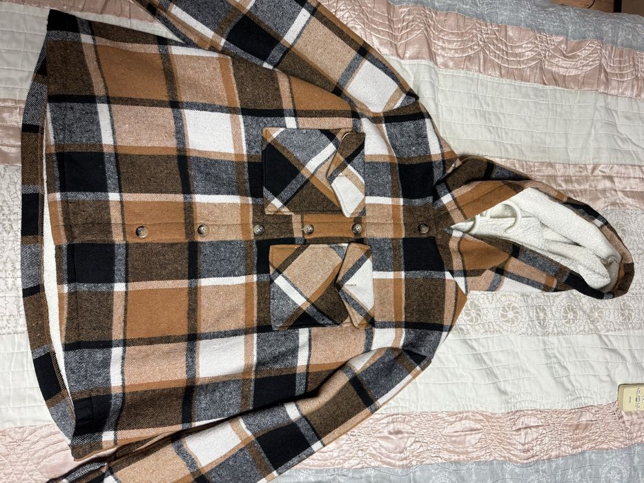 Карирано топло яке