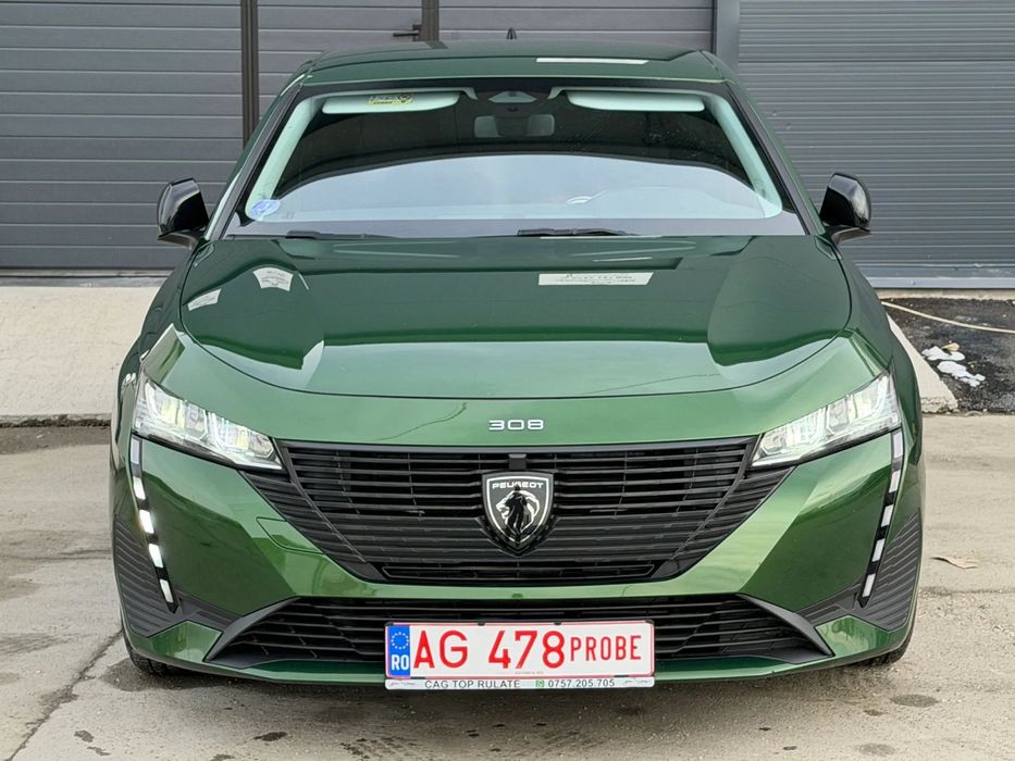 Peugeot 308 DistributieInlocuita/Automat/FaruriLED/CarPlay/Keyless/Garantie12luni