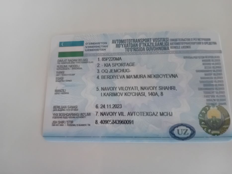 Kia Sportage Style Light