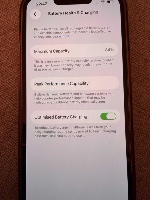 IPhone 13 Pro 128  84 % батерия
