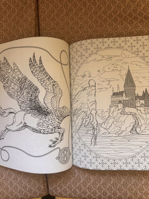 Раскраска гарри поттер