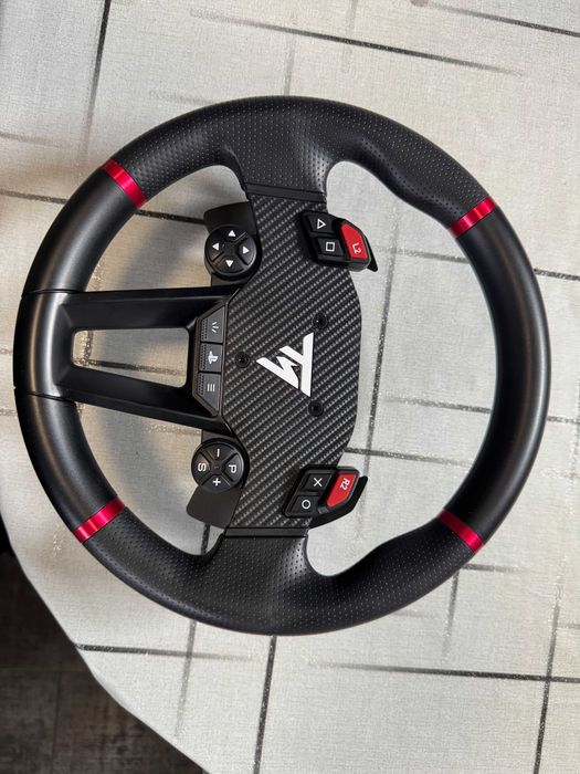 Волан с педали Thrustmaster - T598, с гаранция, черни, (PC/PS4/PS5)