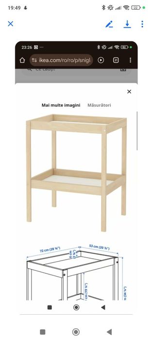 Masa infasat Sniglar IKEA