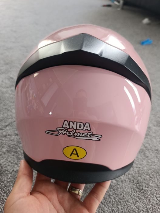 Casca moto roz Anda noua!