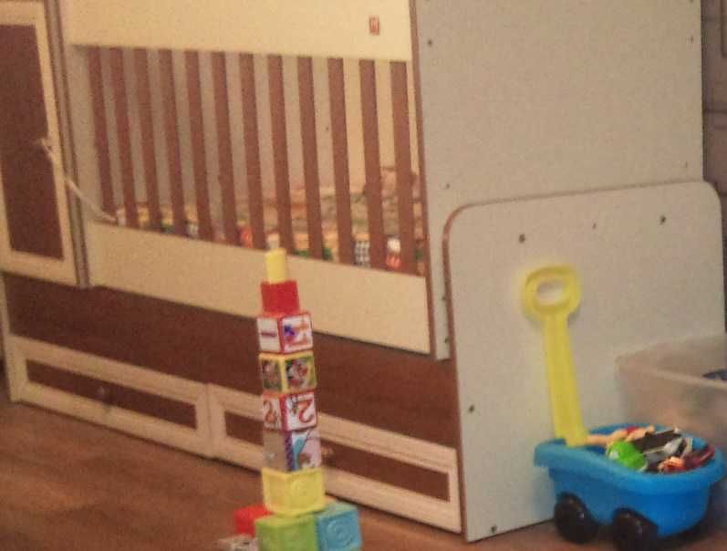 3 в 1 бебешка кошара и легло