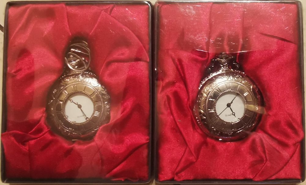 Colecție ceasuri de buzunar Quartz diferite modele