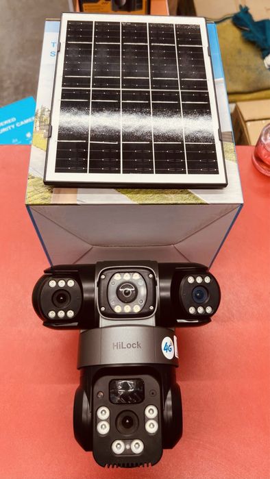 Камера с солнечной панелью