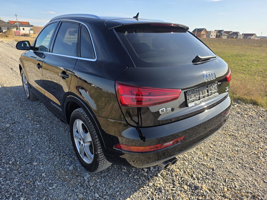 Audi Q3 2.0TDI 150cp Quattro Automat An2017 Euro6, Faruri Matrix,Navi