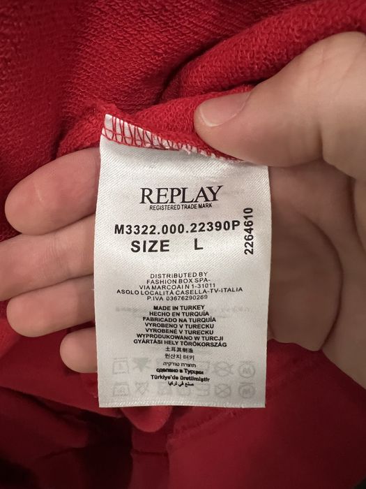 Суичър replay sweatshirt риплей
