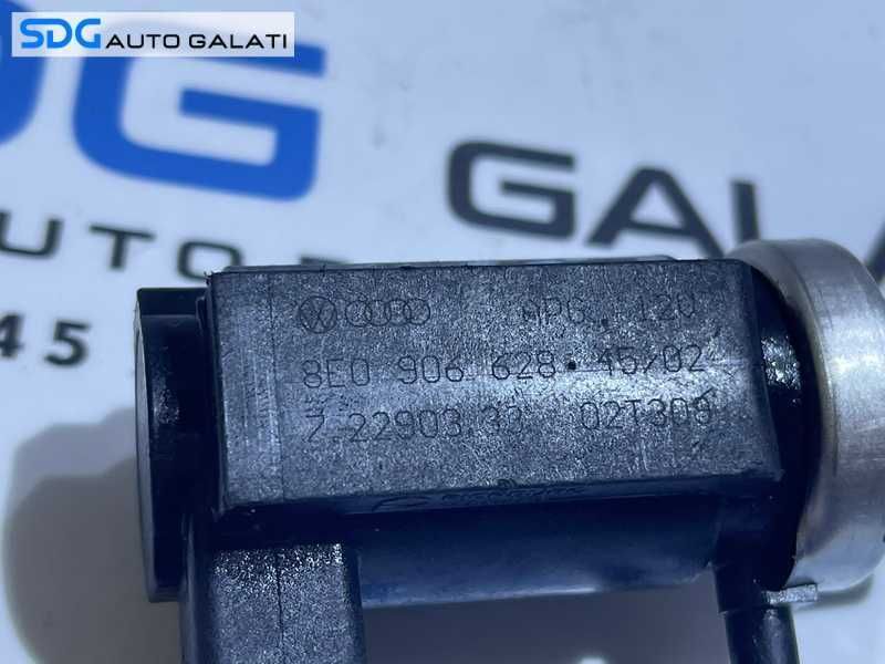 Supapa Electrovalva Convertor Presiune Vacuum Vacum Audi A4 B6 2.5 TDI V6 AKE AYM BFC 2001 - 2005 Cod 8E0906628[S0234]