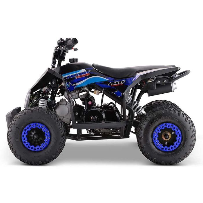 Atv copii 90cc Factory Team 6" automat 4T benzina albastru
