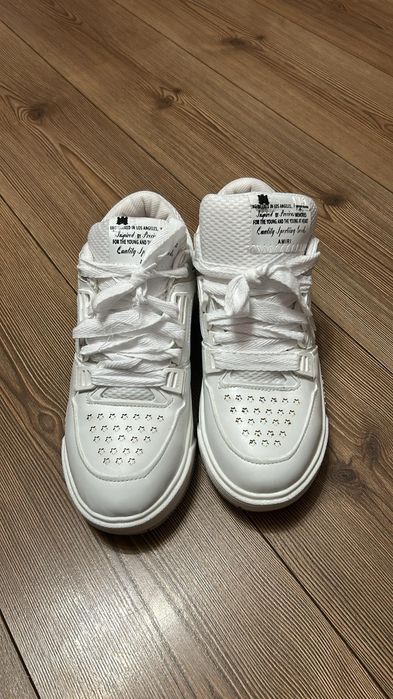 Adidași marca Amiri ma -1 Full white