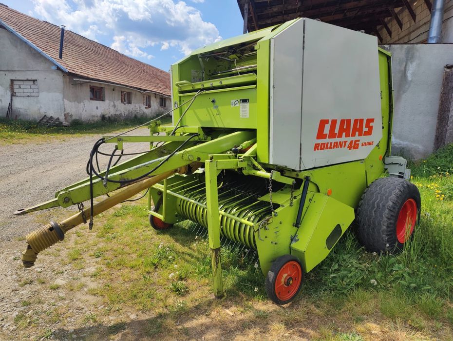 Balotiera/presa baloti cilindrici Claas Rollant 46 silage