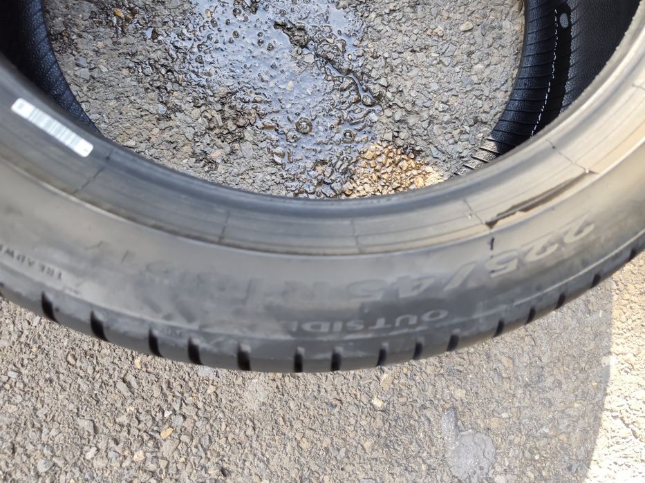 225/45/18" 4бр Pirelli cinturato P7 c2, dot1725