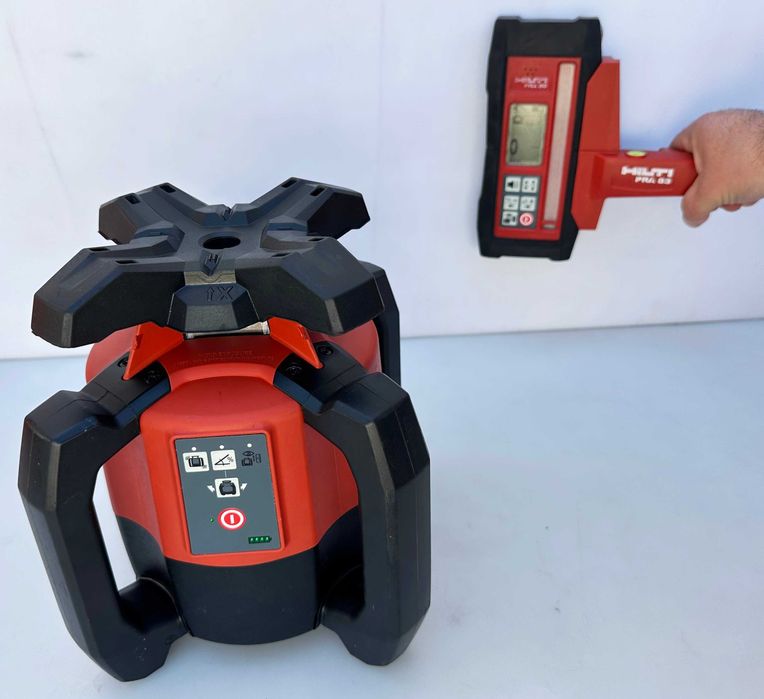 ТОП ЦЕНА! Hilti PR 30-HVS A12 - Ротационен лазер за употреба на открито перфектен!