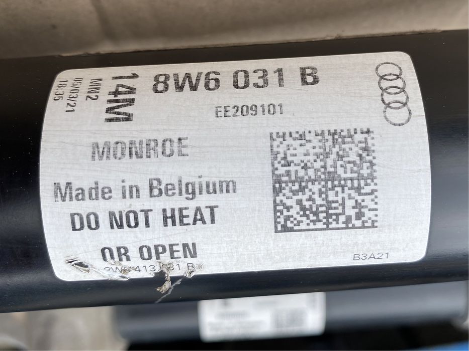 Amortizoare NOI Audi A4 B9 / A5 F5 : 8W6031B 2021