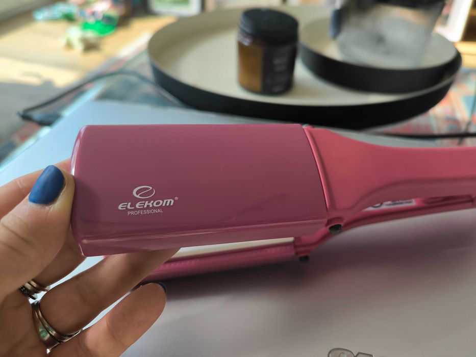 Керамична преса за коса Elekom, професионална