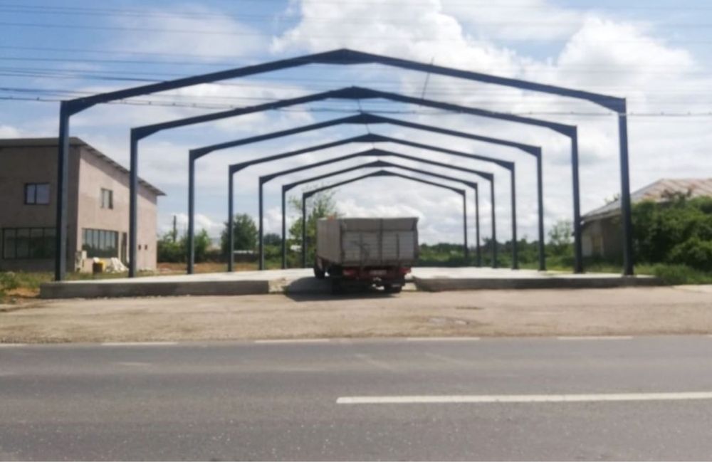 Hale metalice la comandă Producători la dimensiune cerute de client