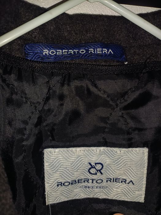 Фирменное пальто ROBERTO RIERA