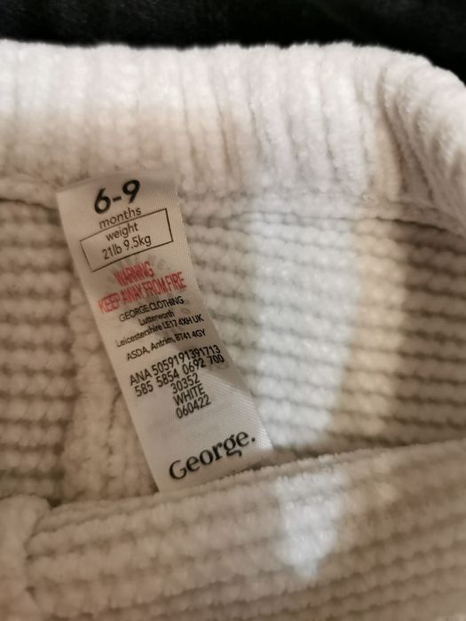 Set bebe George mărimea 74 (6-9 luni)
