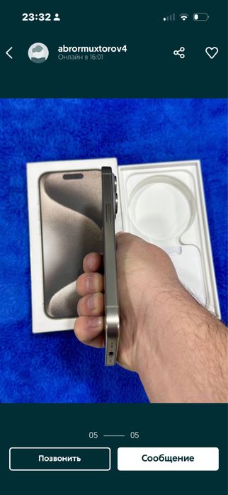 Ипхоне 15 про 128 гб  86 йомкист 630$