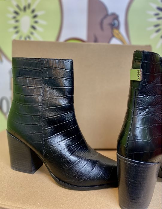 Дамски боти обувки MEXX 40-41 естествена кожа