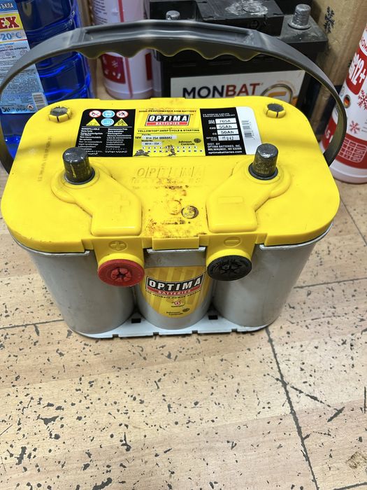 Акумулатор OPTIMA YELLOW TOP S-4.2,55AH ,765A