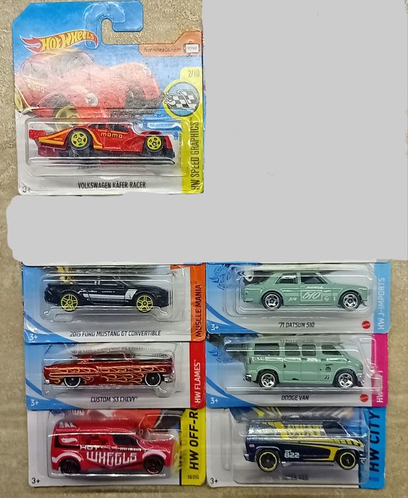Чисто нови метални колички на Хот Уилс/Hot Wheels 1:64!
