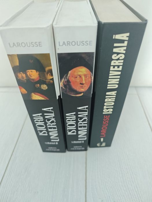Set Istoria Universala, Larousse, Complet, 3 vol, Univers Enciclopedic