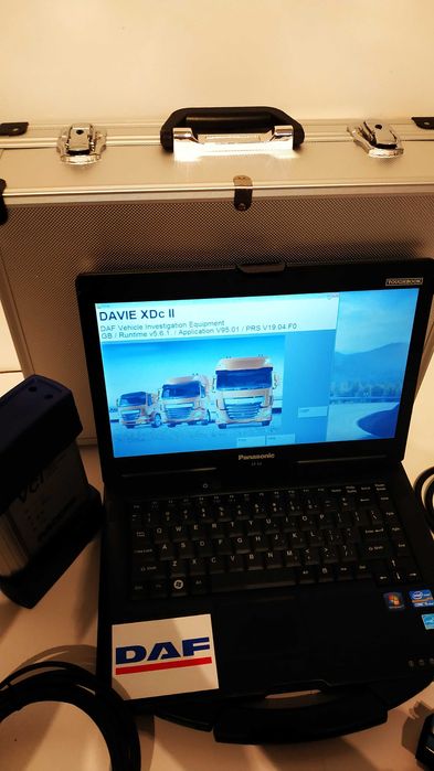 Tester camioane DAF VCI Original + Panasonic full soft