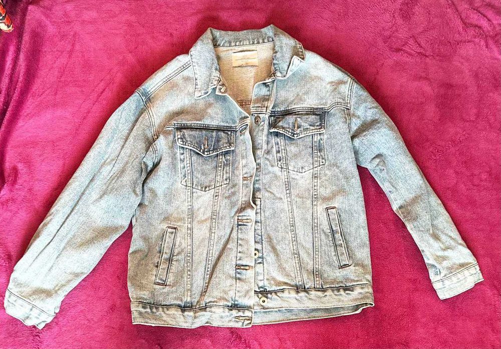 Женская джинсовая куртка!