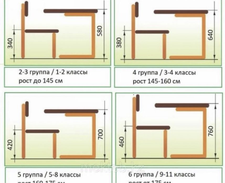 Парта школьная
