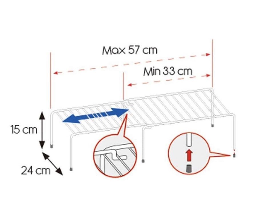 Полочка "Adapto" Metaltex