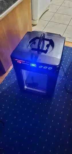 Incubator de reptile VEVOR negru 25L Incubator de laborator științific