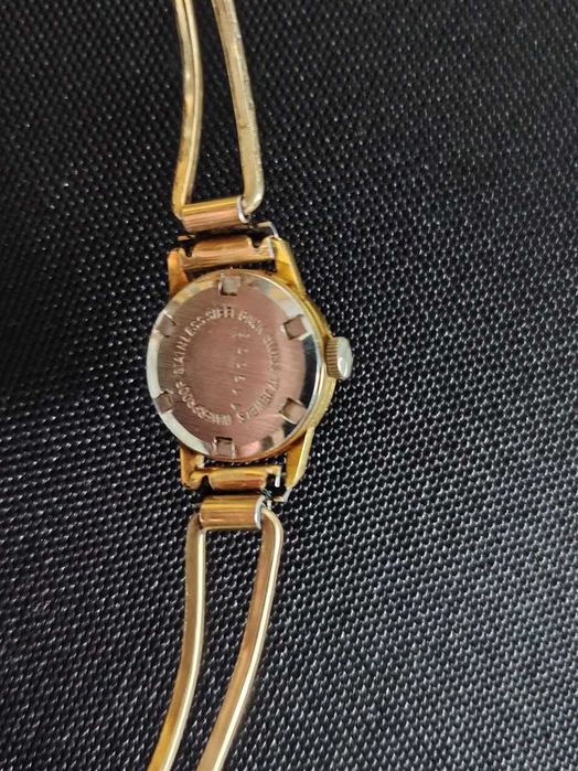 Bijuterie Edox,mecanic, placat cu aur,functional