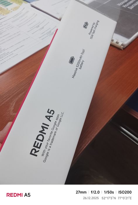 Продам смартфон РЕДМИ А5