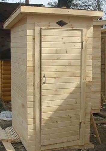 Уличный туалет для дачи