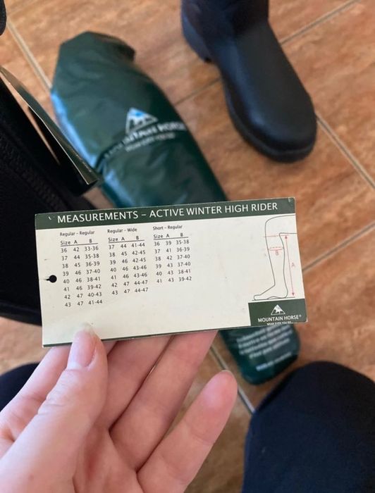 Cizme echitație de iarnă