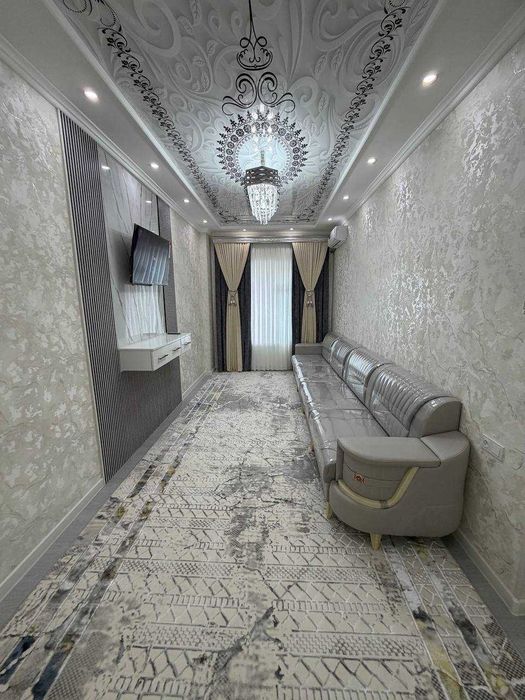 Продаётся люкс 3х комнатная новостройка на 1-этаж Согдиана Family Park